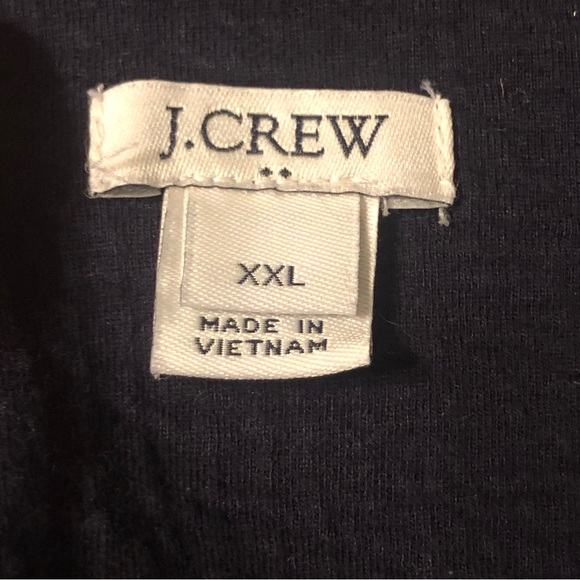 J. Crew Navy Blue Bell Sleeve Sheath Dress size XXL - Picture 9 of 9